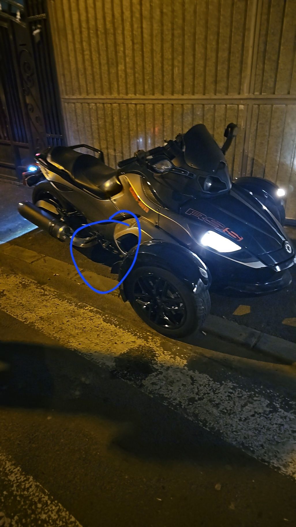 Vand Can-am  spyder rss 2012