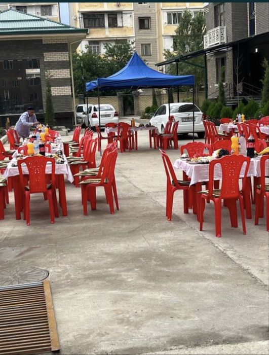 стол стул посуда