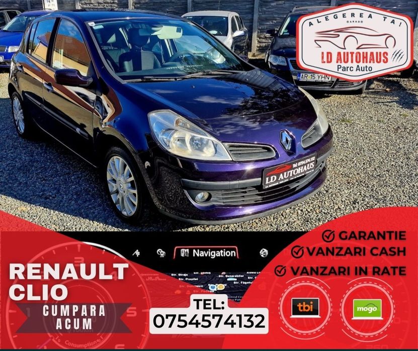 Renault Clio 1.2 benzină Parc Auto Rate sau Cash