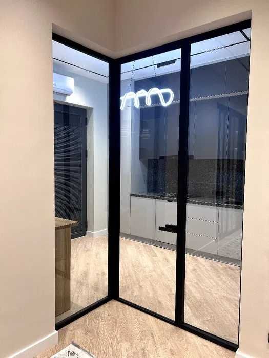 Перегородки и раздвижные двери в стиле Loft и Hi-Tech