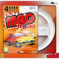 Volan Nintendo Wii + joc Mad Tracks