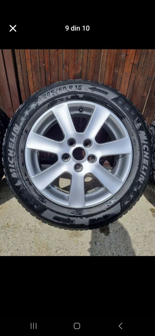 Roti / Jante / Anvelope iarnă 5x112  205/60 R16