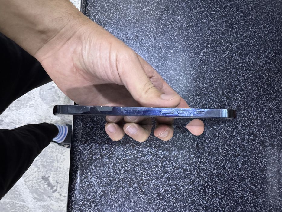 iphone 12 pro max pamit 256g yomkost 77 oqip tel qlila faqat