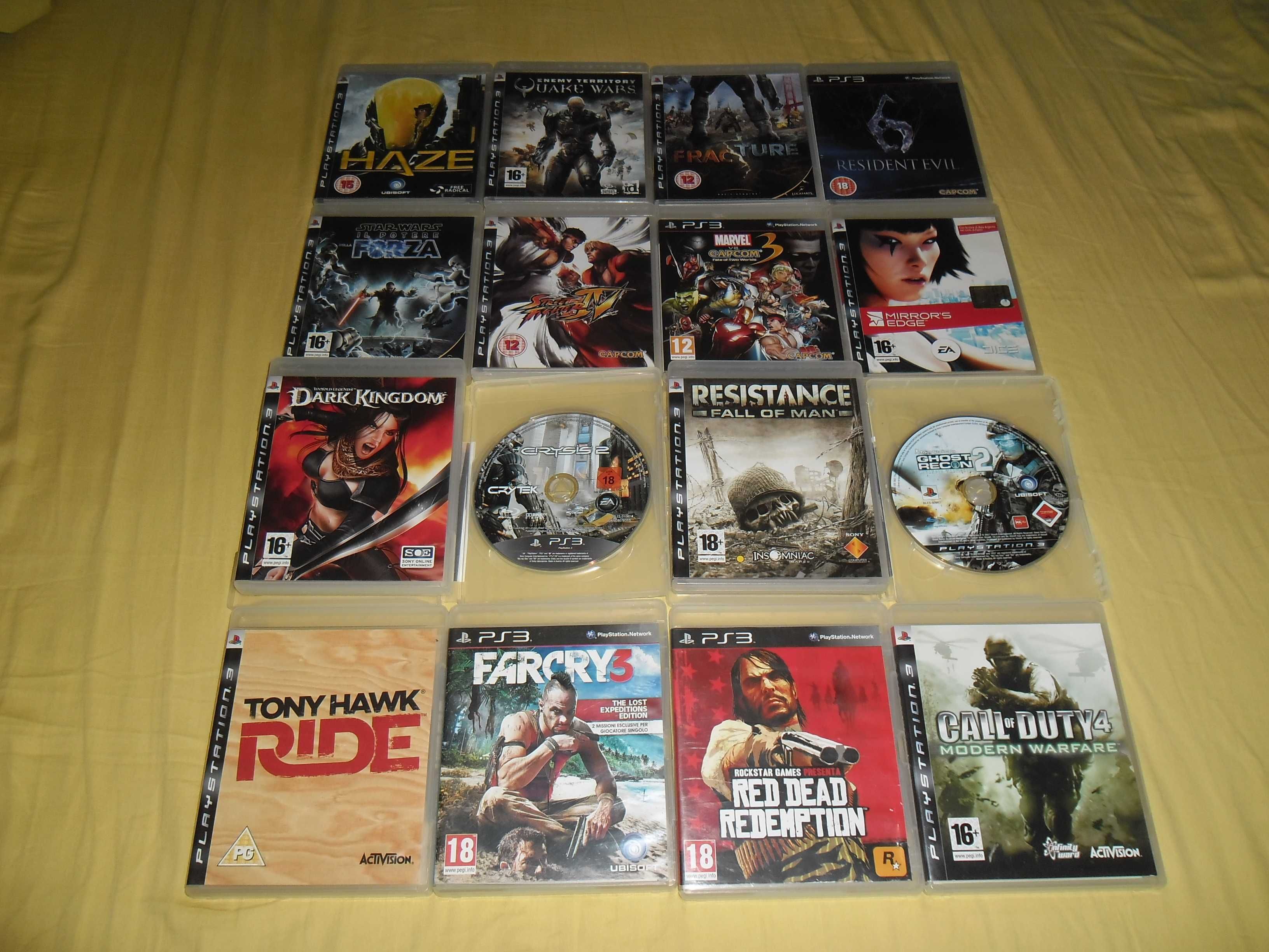 Colectie Jocuri PS 3  Shootere Originale