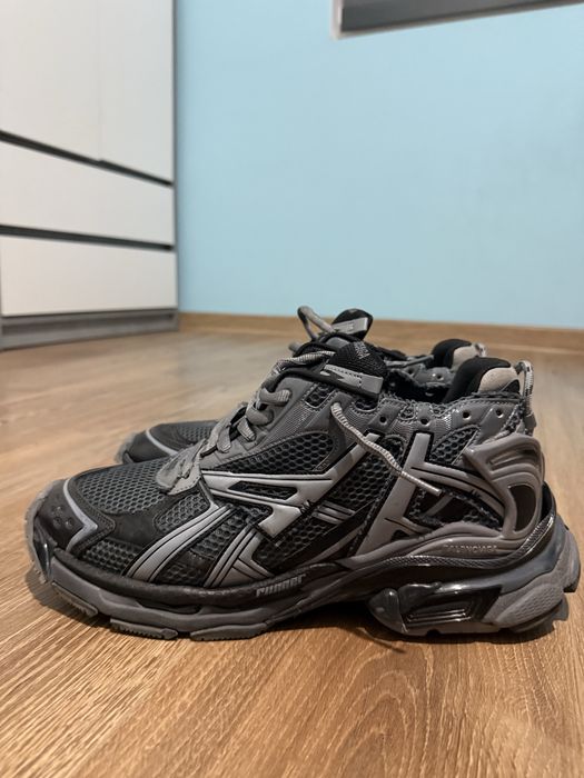 Обувки Balenciaga runner сиво-черни номер 46