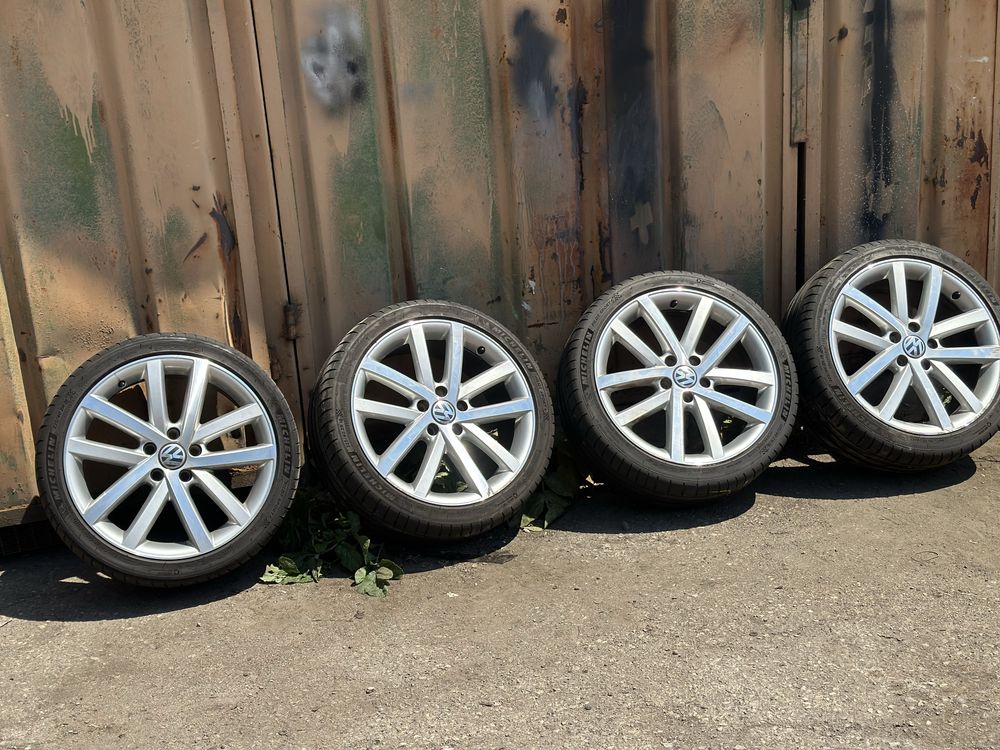Джанти С Гуми 18-ки Vw golf Pasat Audi 225/40/18