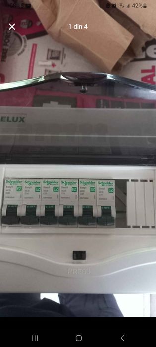 Vand tablou electric 8 module