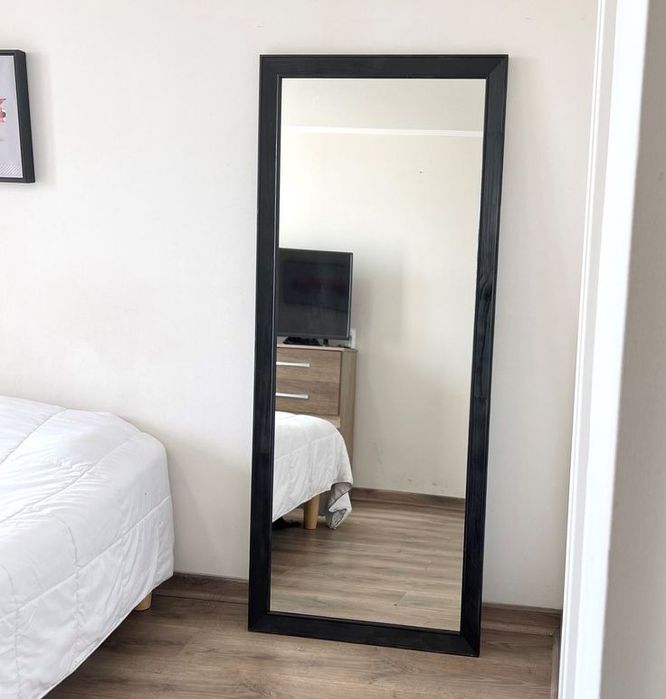 Зеркало 150х50 черное