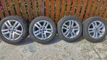Jante VW Jetta R 16 - 6,5Jx16H2E750 cu anvelope iarna 205 55 16 Taurus