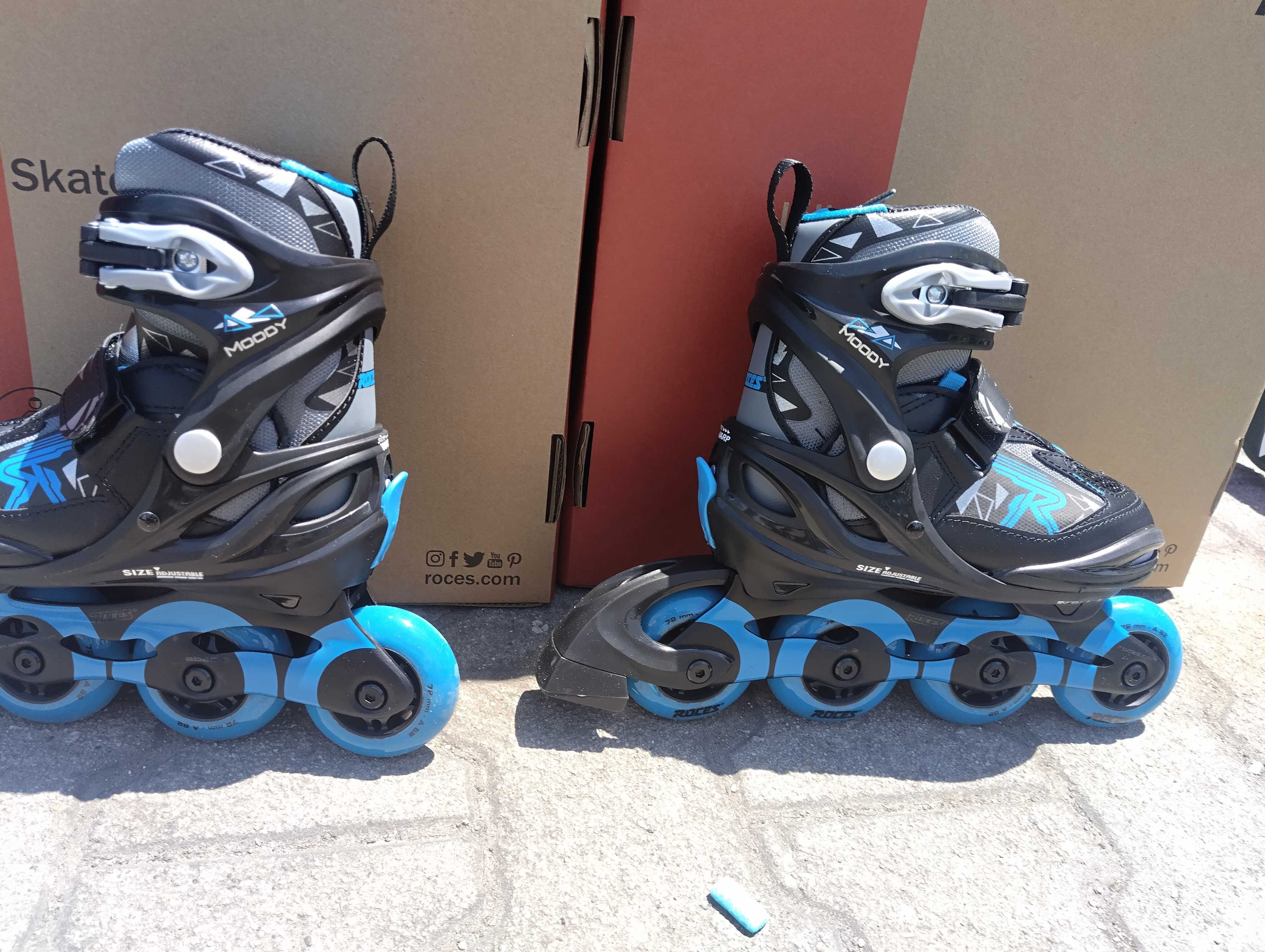 ROCES Детски ролери 30-35 MOODY blue