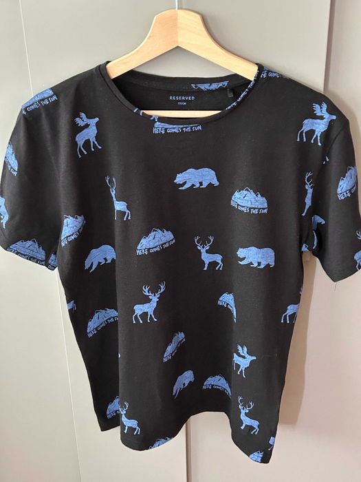 6 броя тениски за младеж Nike, Reserved+подарък, р. 158-170/ 13-14 г.