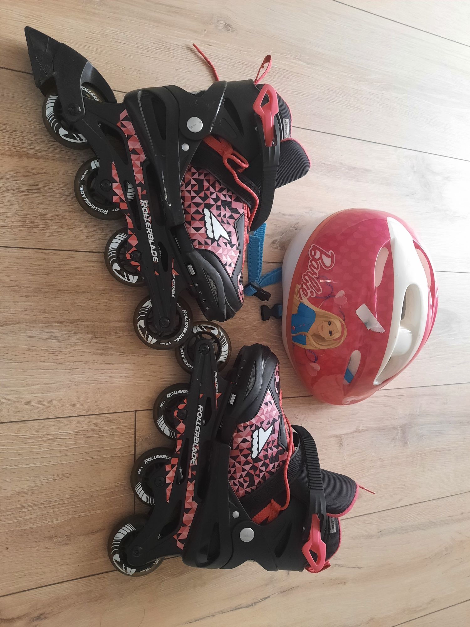 Role reglabile 35-38 marca Thunder G, Rollerblade Performance + Casca