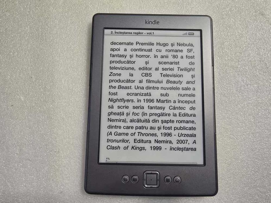 eBook Amazon Kindle 4 .gen 2gb 6 Inch Wifi D01100 - poze reale
