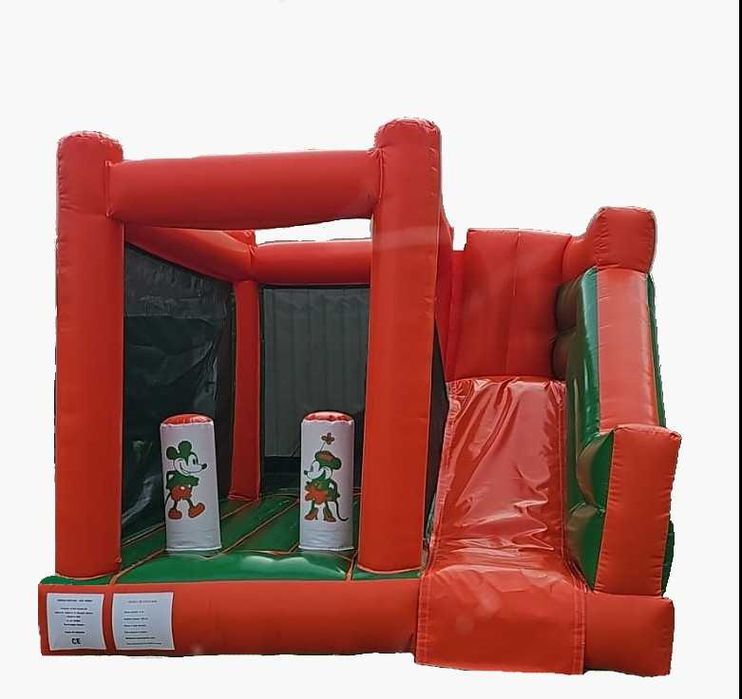 Tobongn gonflabi profesional, nou, cu trambulina pentru prescolari