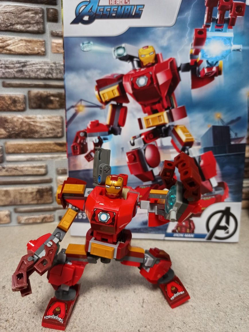 Joc construcție robot Iron Man