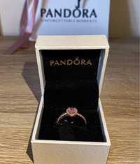 Inel Pandora Inima roz