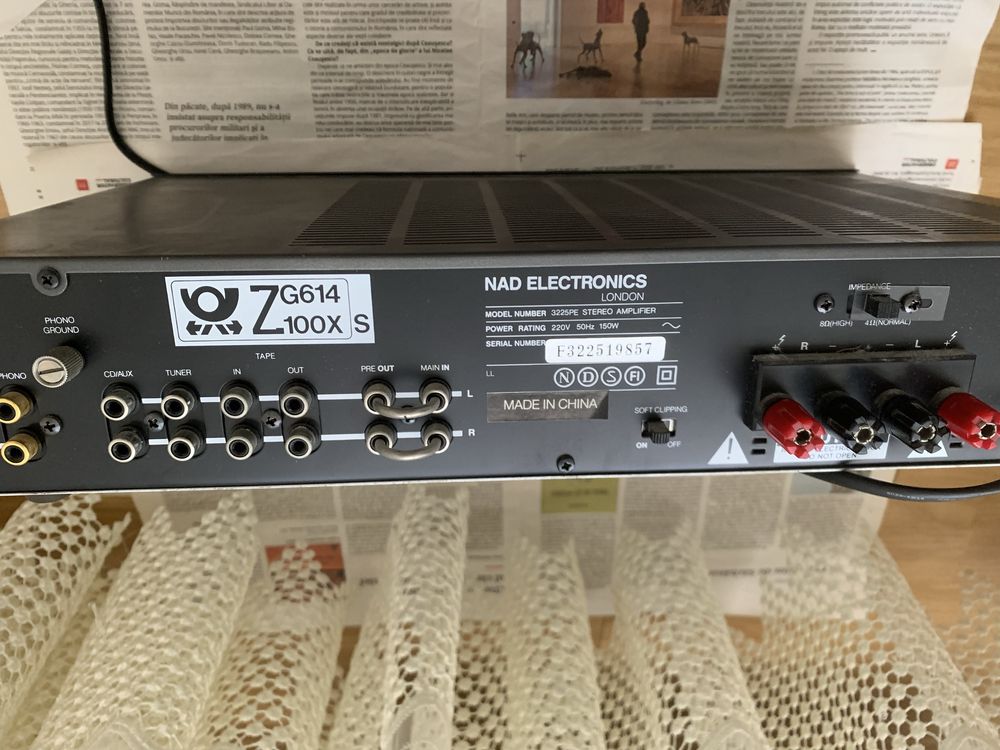 NAD Stereo Amplificator 3225PE Vintage