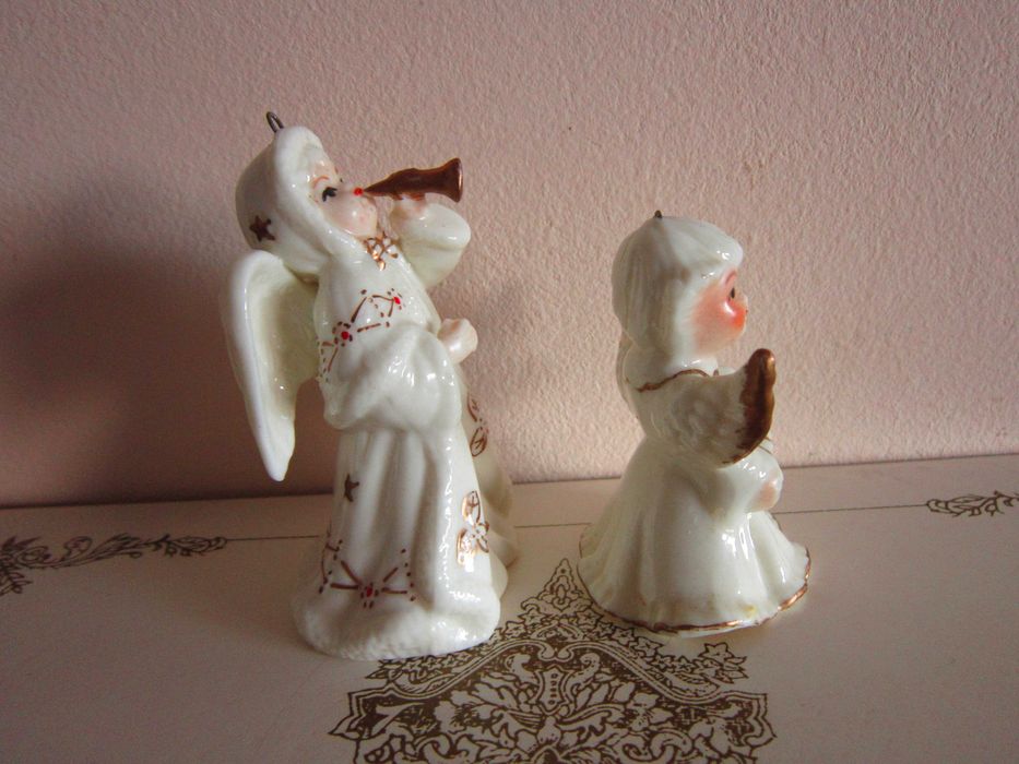 cadou rar Inger clopotel cu trompeta si acordeon Germania'70