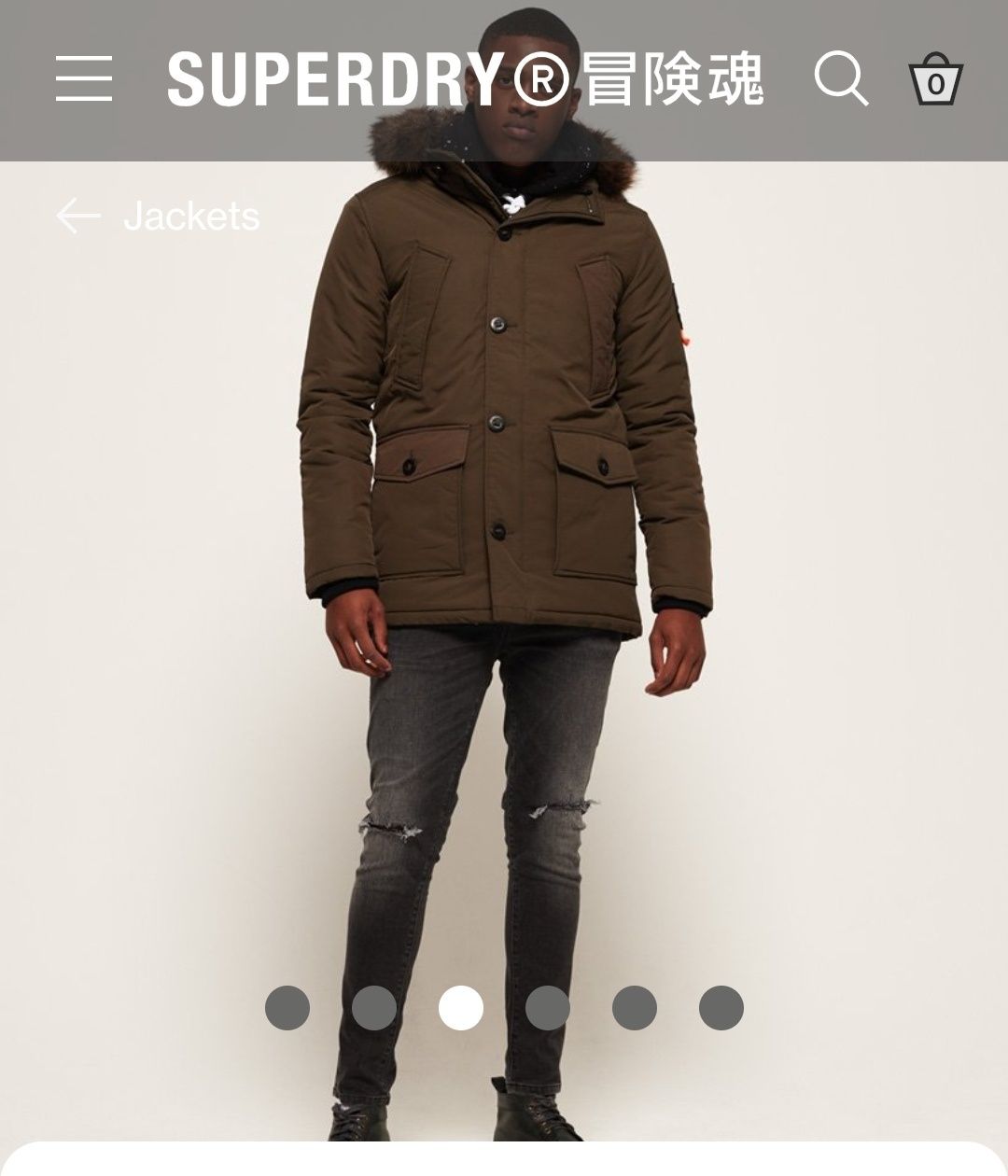 Зимно яке Superdry everest