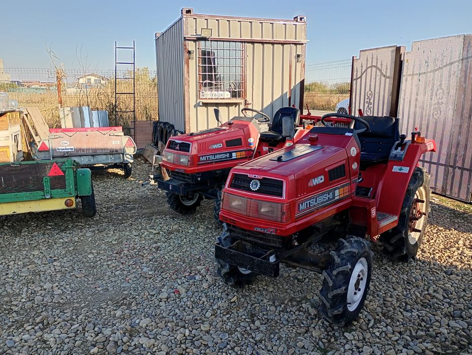 Tractor/tractoras  japonez + plug+freza
