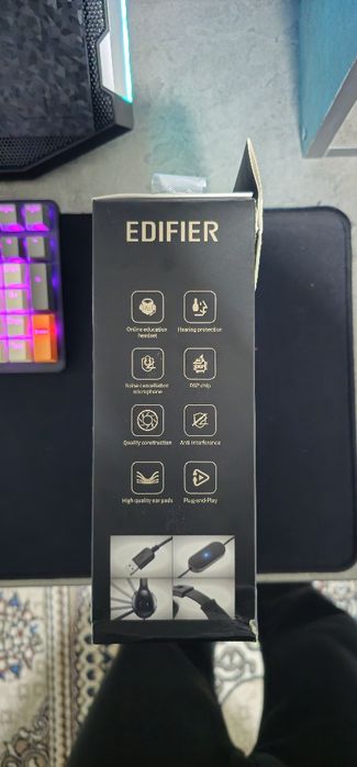 Edifier USB K800 onlayn dars va gaming uchun ideal headset


---