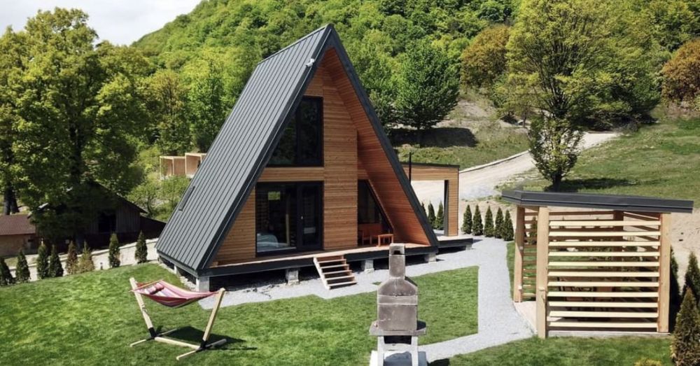 Cabane tip A frame, Acceptam variante auto