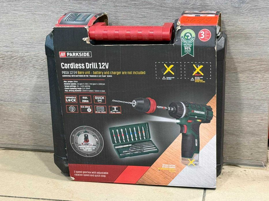 PARKSIDE Акумулаторна бормашина