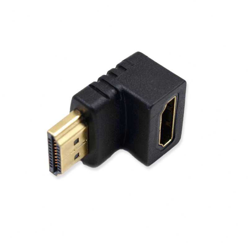 Переходник HDMI - HDMI угловой 90°