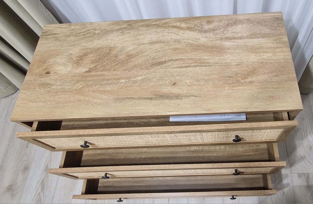 Comoda + 2 noptiere ratan Paco World Oslo