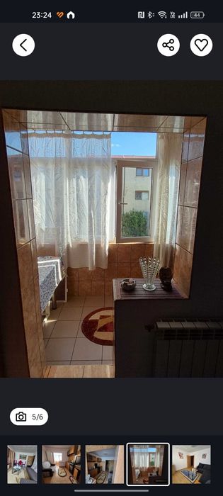 Apartament 2 camere mobilat .