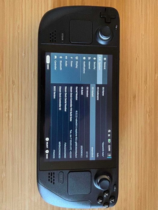 Като НОВ Steam Deck 512GB LCD