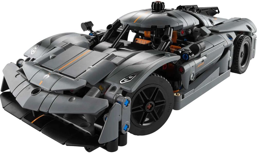 НОВО LEGO Technic 42173 - Сива хиперкола Koenigsegg Jesko