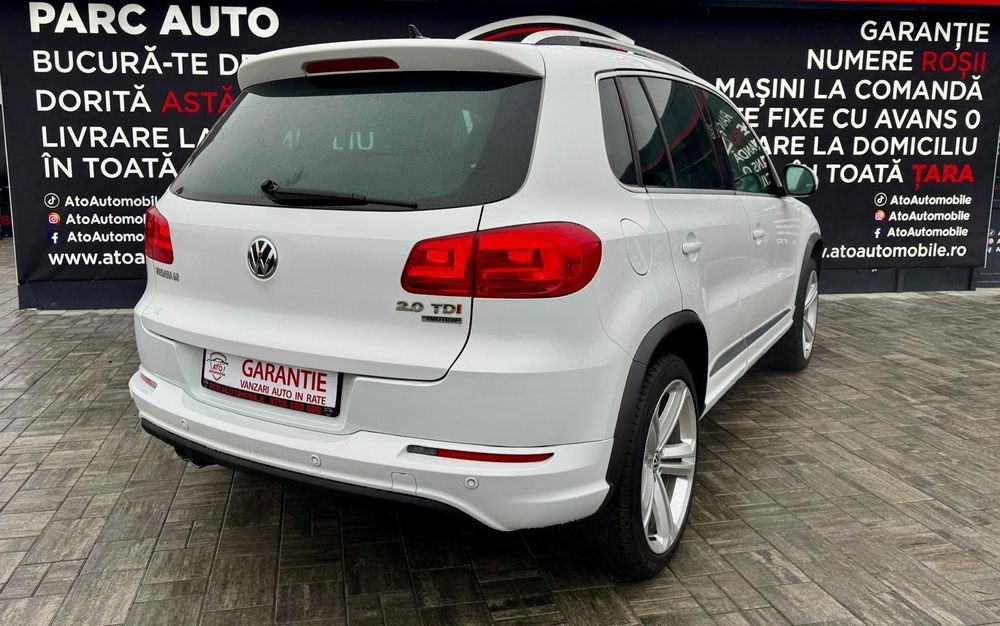 •Vw Tiguan R-Line~2.0TDI~2014~AUTOMAT DSG~4X4~Carlig~Garantie~Rate•