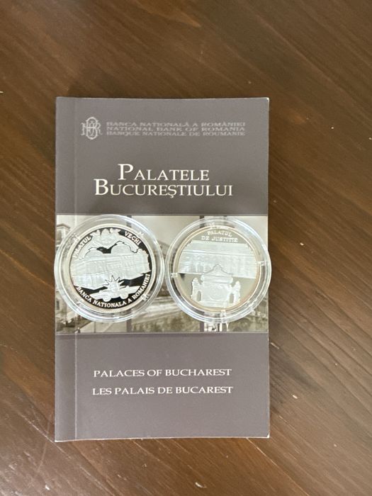 SET MONEDE BNR Palatele Bucurestiului 10 lei 2010