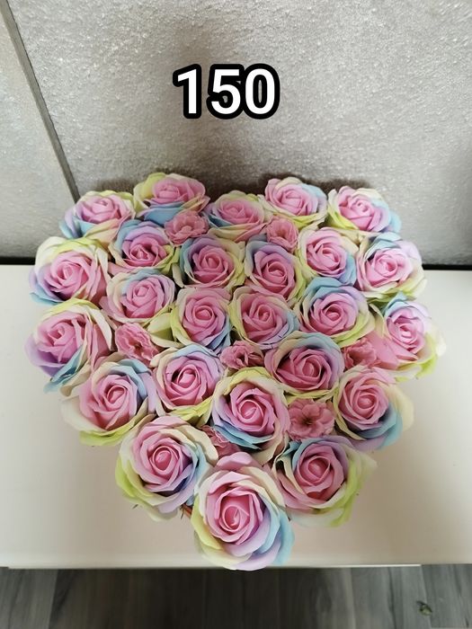 Aranjamente flori săpun