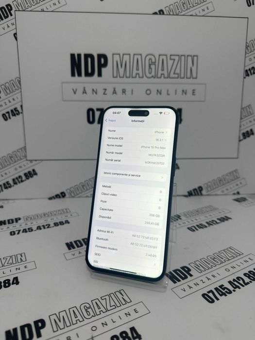NDP Amanet NON-STOP Sos. Giurgiului 119 IPHONE 15 PRO MAX (30889)