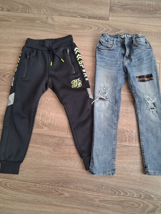 Лот детски дебели зимни долници р-р122