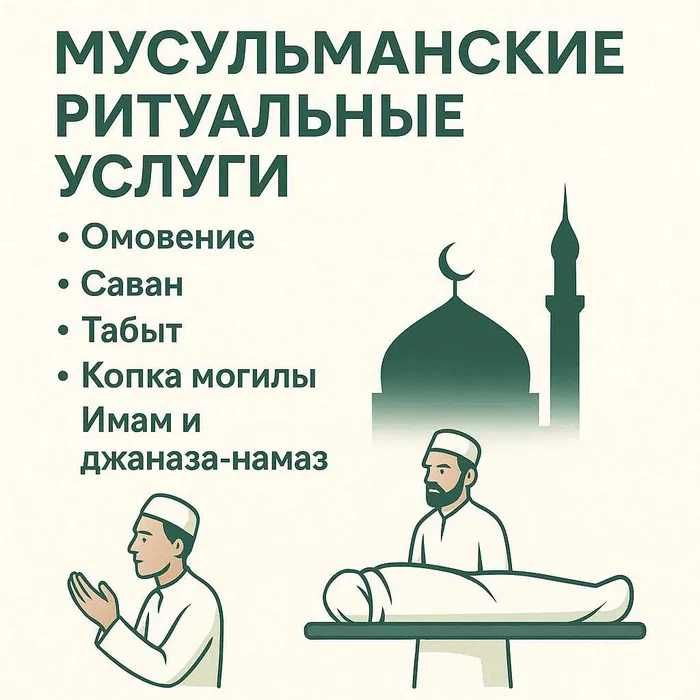 Мусульманские ритуальные услуги, похоронное бюро