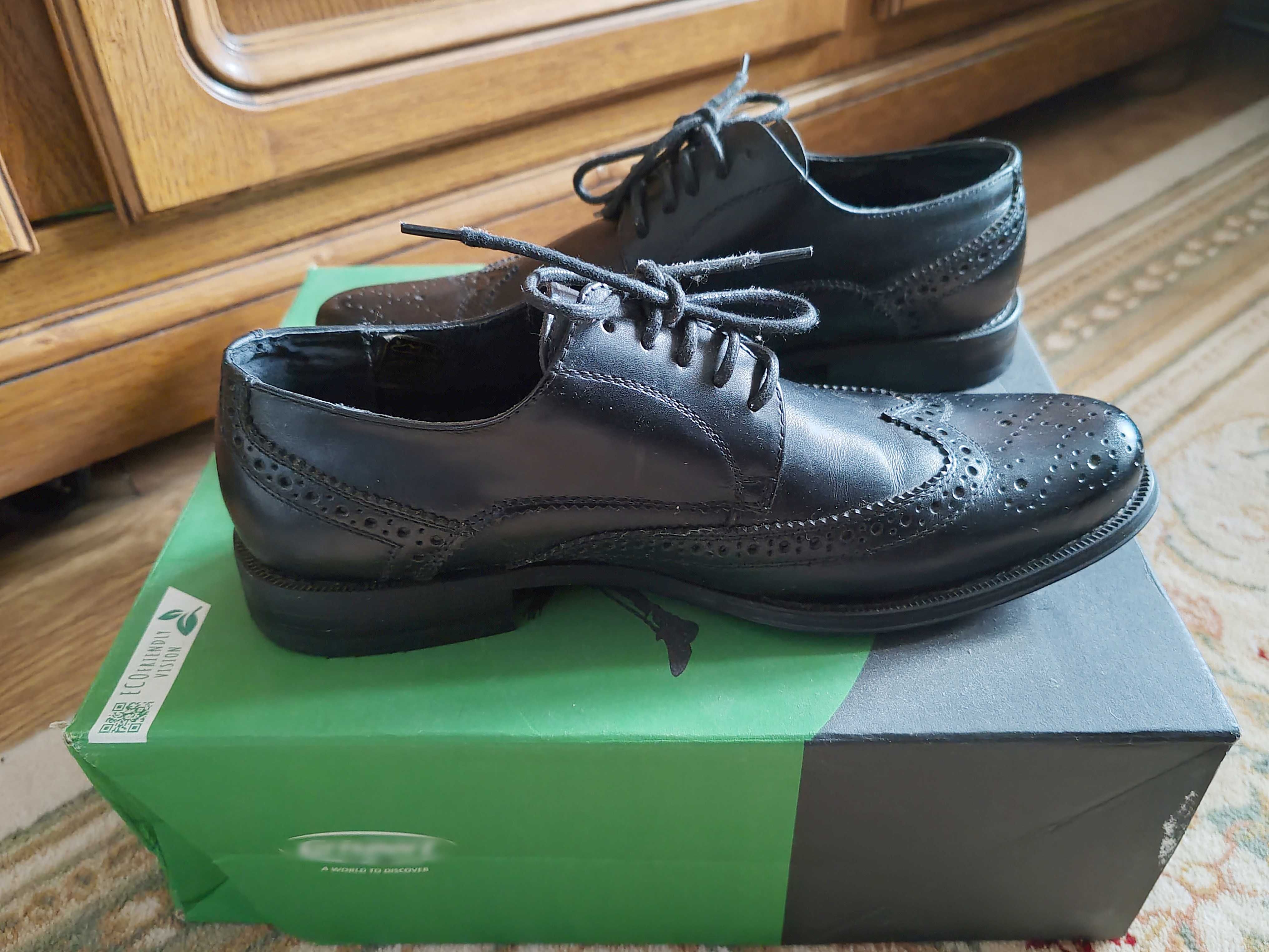 Pantofi piele stil Oxford mărimea 41