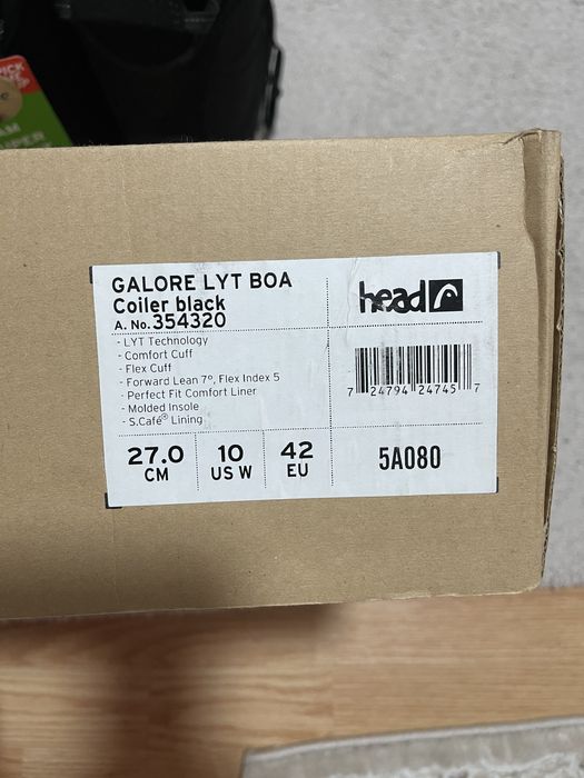 Ghete snowboard head galore Lyt BOA 42