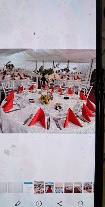 De inchiriat corturi ,vesela ,mese, scaune pentru evenimente