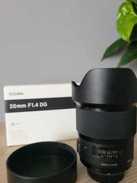 Sigma 20mm F1.4 DG HSM Art Obiectiv pentru Nikon FX