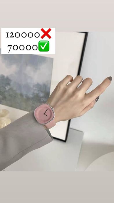 Наручные модные часы для любителей минимализм!