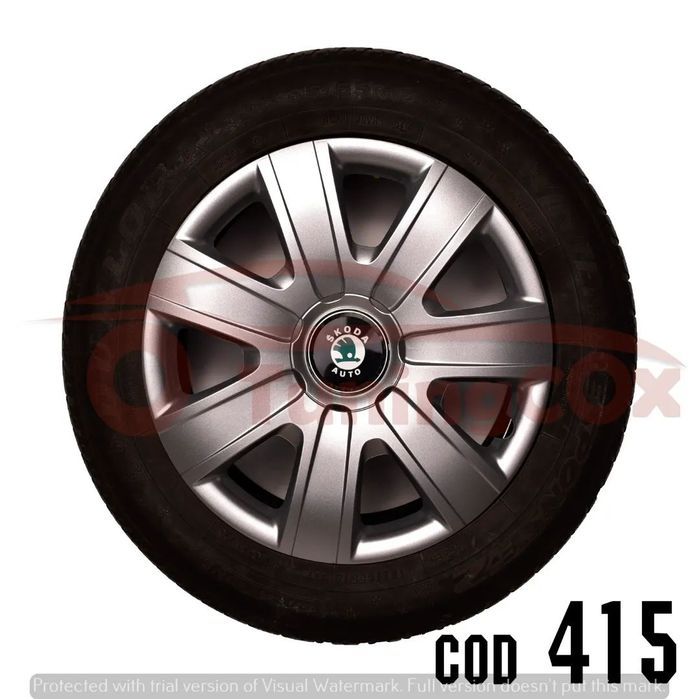 capace roti skoda r16 la set de 4 buc,capace janata aliaj