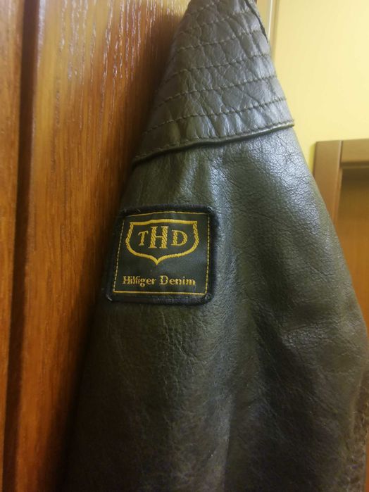 Hilfiger denim кожено яке