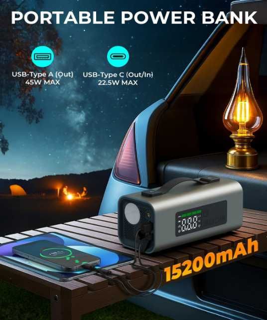 NEU MASTER 6-в-1  зарядно стартерно устройство