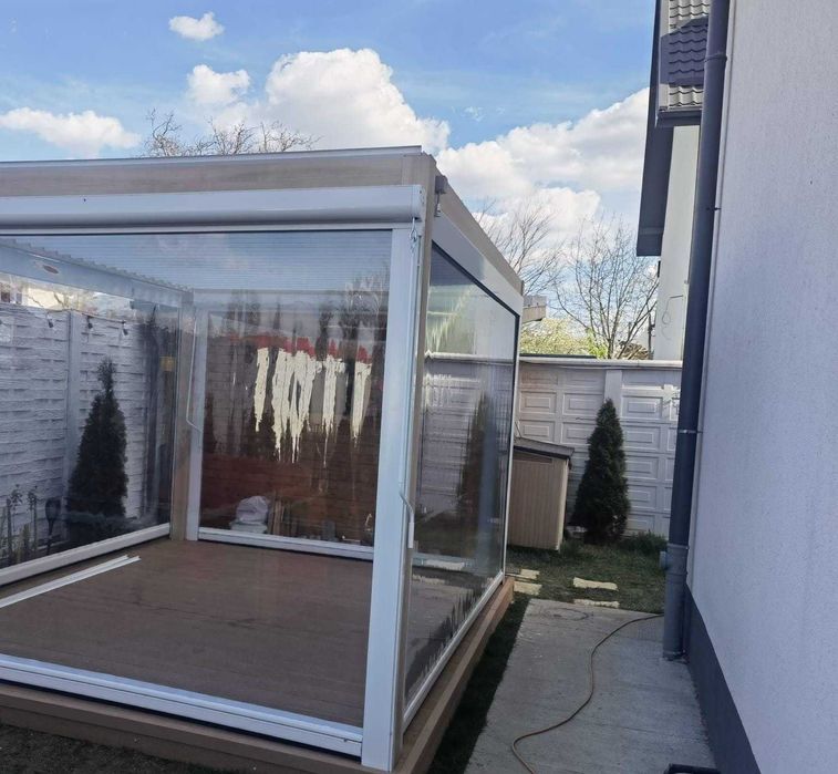 Folie transparenta-Cristal-Inchideri terase-