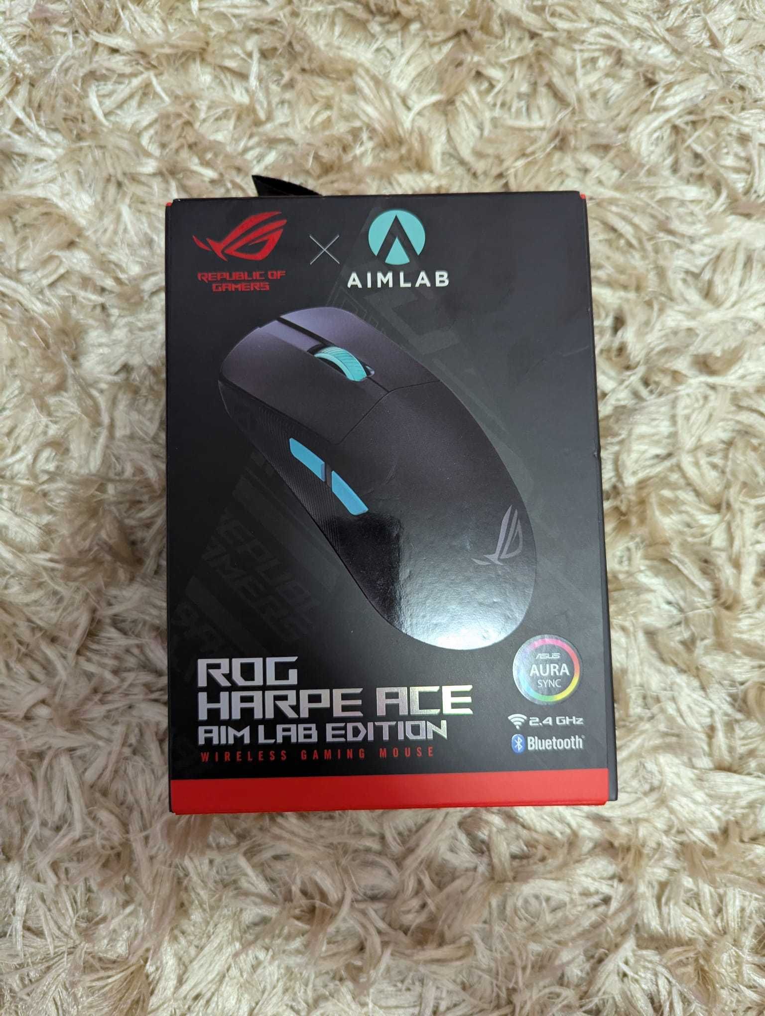 Mouse ROG Harpe Ace Aim Lab Edition Black