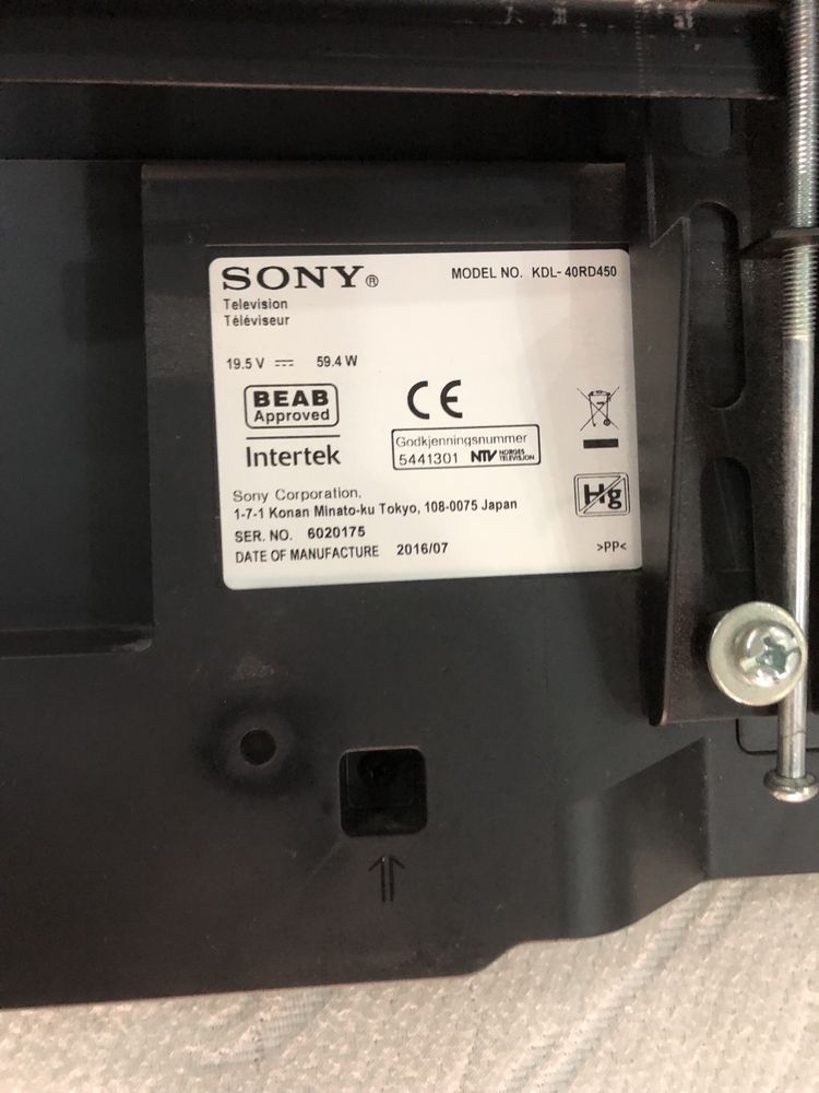 Sony KDL-40RD450