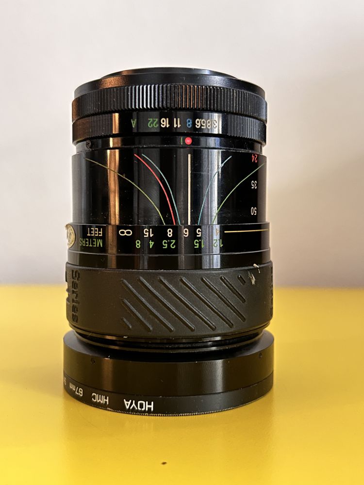Zoom Vivitar 24-70mm f3.8-4.8 macro montura Canon FD